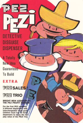 PEZ - Postcards - PEZi