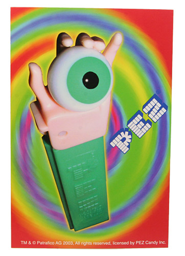 PEZ - Postcards - Psychedelic Hand