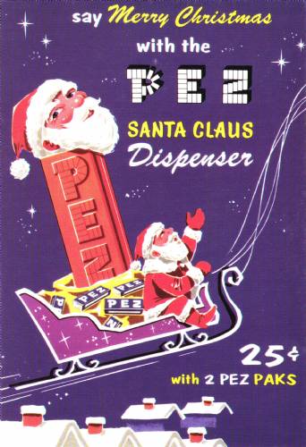 PEZ - Postcards - Santa Claus