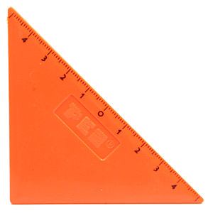 PEZ - Rulers - Triangle - Orange