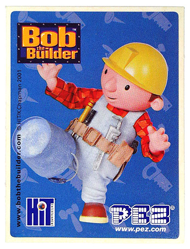 PEZ - Stickers - Bob the Builder - Bob the Builder