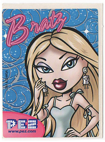 PEZ - Stickers - Bratz - Cloe