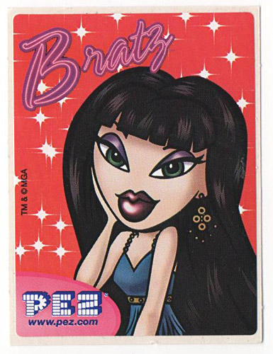 PEZ - Stickers - Bratz - Jade