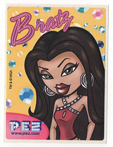 PEZ - Stickers - Bratz - Sasha