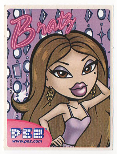 PEZ - Stickers - Bratz - Yasmine