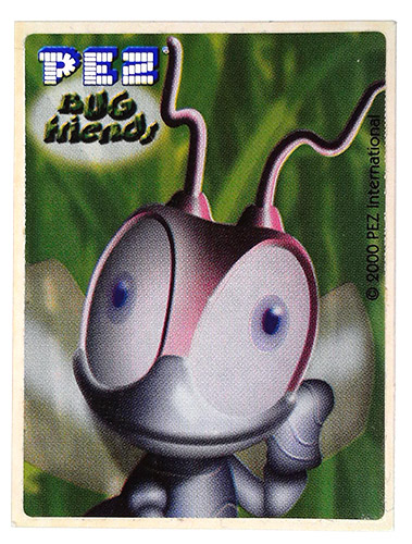 PEZ - Stickers - Bug Friends - Ant (face)