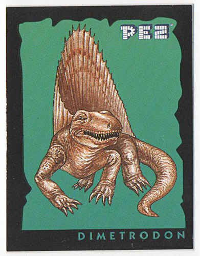 PEZ - Stickers - Dinosaurs - Dimetrodon