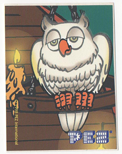 PEZ - Stickers - Glowing Ghosts - Owl
