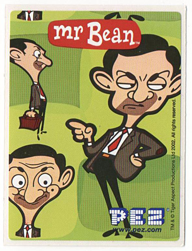 PEZ - Stickers - Mr. Bean - Mr. Bean