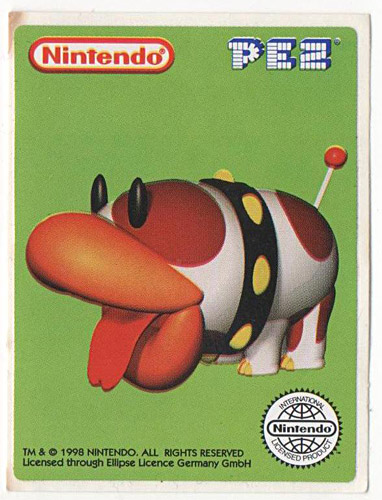 PEZ - Stickers - Nintendo - Dog