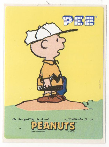 PEZ - Stickers - Peanuts - Charlie Brown