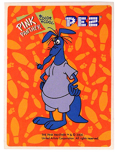 PEZ - Stickers - Pink Panther Color of Cool - Aardvark