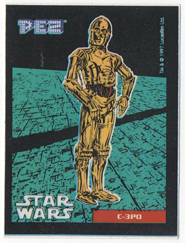 PEZ - Stickers - Star Wars - C-3PO