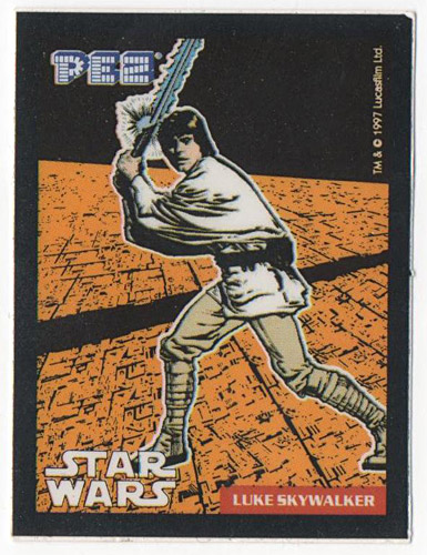 PEZ - Stickers - Star Wars - Luke Skywalker