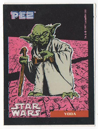 PEZ - Stickers - Star Wars - Yoda