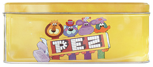 PEZ - Tin Boxes - Metalbox - Yellow Kooky Zoo