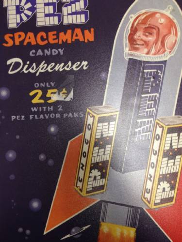 PEZ - Tin Signs - Sign - Spaceman