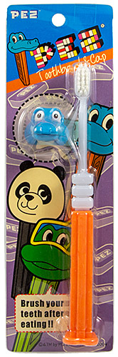 PEZ - Toothbrushes - Japanese - Crocodile