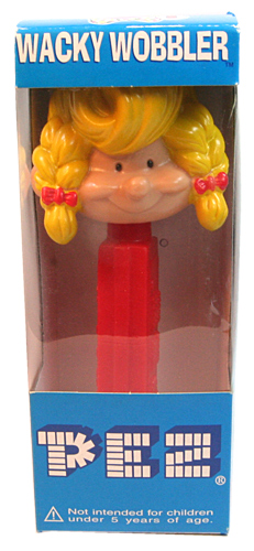 PEZ - Wacky Wobblers - PEZ Girl