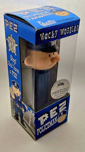 PEZ - Wacky Wobblers - PEZ Policeman