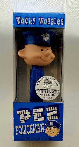 PEZ - Wacky Wobblers - PEZ Policeman