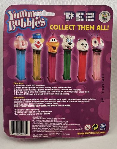 PEZ - Yummy Bubbles - He-Saur