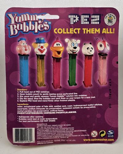 PEZ - Yummy Bubbles - Peter PEZ