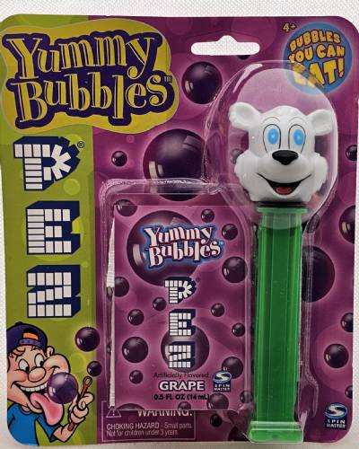 PEZ - Yummy Bubbles - Polar Bear