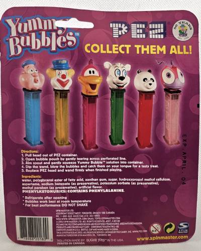 PEZ - Yummy Bubbles - Polar Bear