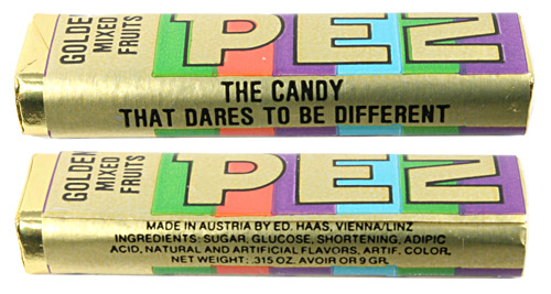 PEZ - Less Common Types - Golden - Golden - LC 08