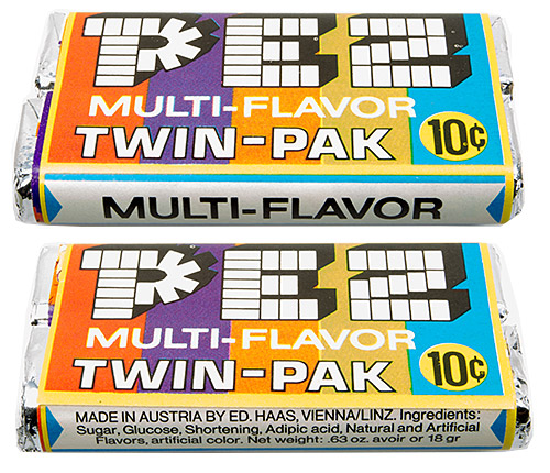 PEZ - Less Common Types - Twin Paks - Twin Paks - LC 17