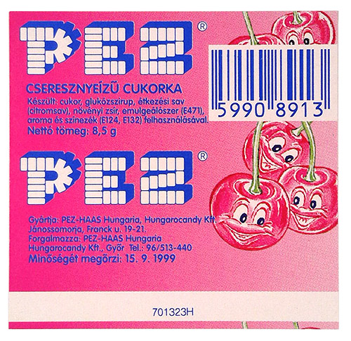 PEZ - Major Types - Smiling Fruit - Smiling Fruit - SF-H 03