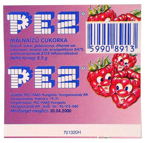 PEZ - Major Types - Smiling Fruit - Smiling Fruit - SF-H 03