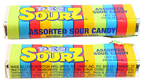 PEZ - Major Types - US Plain - US Sourz - US 12