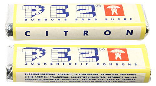 PEZ - Recent Types - Sugarfree - Sugar-Free - R 01