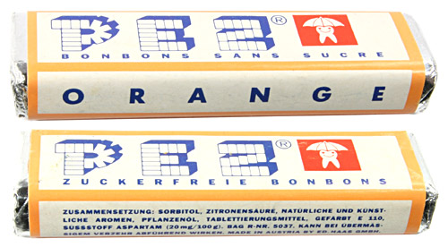 PEZ - Recent Types - Sugarfree - Sugar-Free - R 01