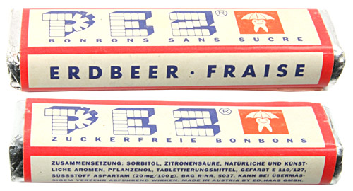 PEZ - Recent Types - Sugarfree - Sugar-Free - R 01