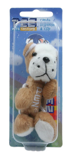 PEZ - Plush Dispenser - Petz Cats and Dogs - Tan & White Dog