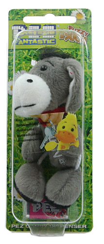 PEZ - Plush Dispenser - Fuzzy Farm - Donkey