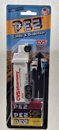 PEZ - Advertising CVS Pharmacy - Truck - White cab - 2010 Edition