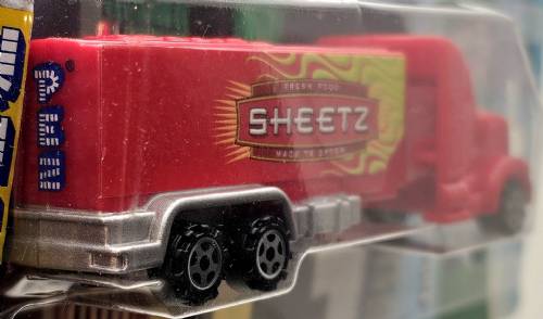 PEZ - Trucks - Advertising Trucks - Sheetz - Truck - Red cab