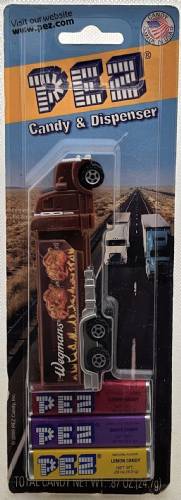PEZ - Advertising Wegmans - Truck - Brown cab, chicken