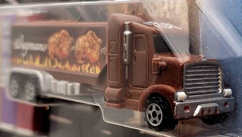 PEZ - Advertising Wegmans - Truck - Brown cab, chicken