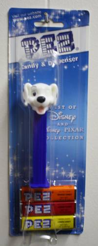 PEZ - Animal Friends - Dalmatian Pup - Dog, white head - B