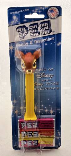 PEZ - Animal Friends - Bambi - Deer, brown head - B