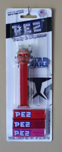 PEZ - Star Wars - Series E Clone Wars - Ahsoka Tano - A