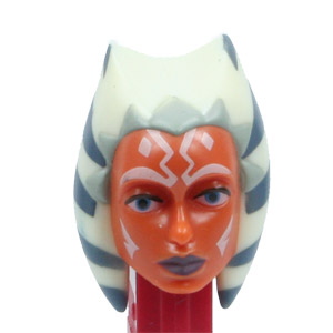 PEZ - Star Wars - Series E Clone Wars - Ahsoka Tano - A