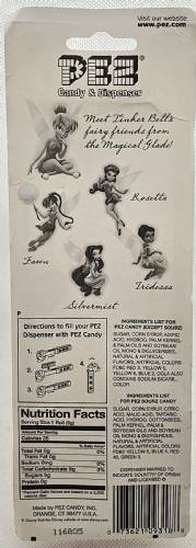 PEZ - Disney Classic - Fairies - Rosetta - purple flower, lines