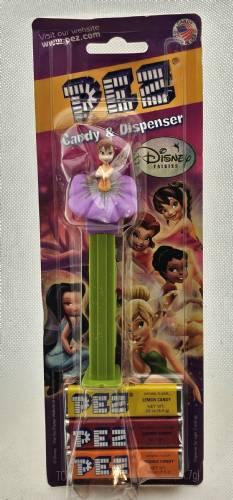 PEZ - Disney Classic - Fairies - Fawn - purple flower, lines