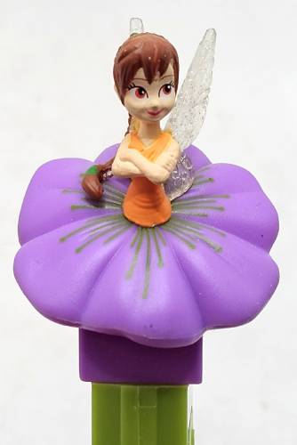 PEZ - Disney Classic - Fairies - Fawn - purple flower, lines